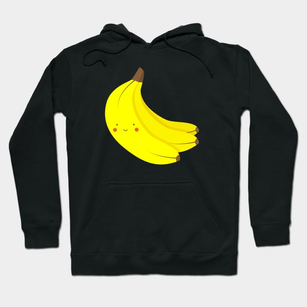 Happy Banana Bunch Hoodie by designminds1